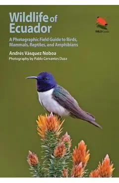 Wildlife of Ecuador: A Photographic Field Guide to Birds, Mammals, Reptiles, and Amphibians - Andres Vasquez Noboa