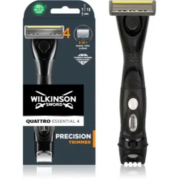 Wilkinson Sword Quattro Essential 4 Titanium Precision aparat de ras rezerva lama 1 pc