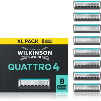 Wilkinson Sword Quattro Essential 4 Titanium Sensitive rezerva Lama