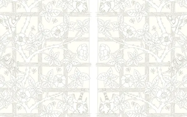 William Morris - An Arts & Crafts Colouring Book | Carissa Chan
