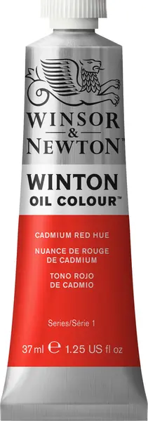 Winsor & Newton Winton - nuanță roșu cadmiu, 37 ml