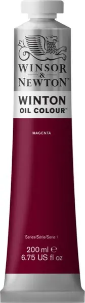 Winsor & Newton Winton Vopsea de ulei Winton - Magenta, 200 ml