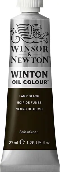 Winsor & Newton Winton Vopsea de ulei Winton - Negru, 37 ml
