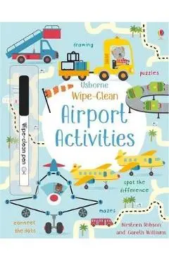 Wipe-Clean Airport Activities - Kirsteen Robson