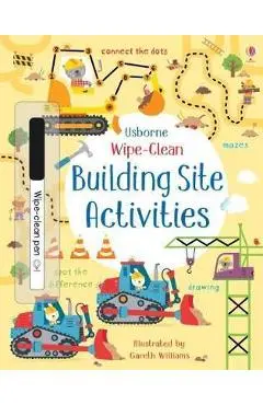 Wipe-Clean Building Site Activities