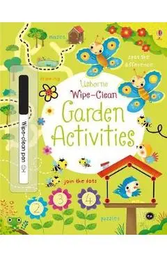 Wipe-Clean Garden Activities