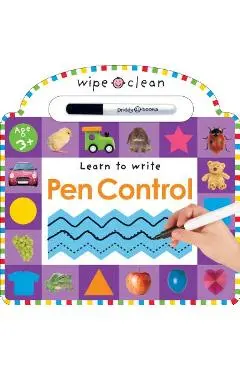 Wipe Clean: Pen Control [With Marker] - Roger Priddy