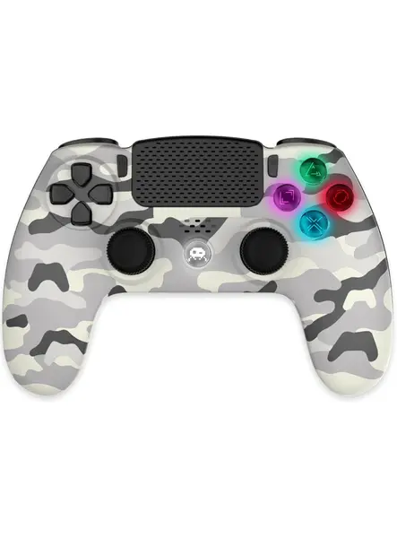 Wireless Controller 3,5mm Jack Slot Led-white Camo