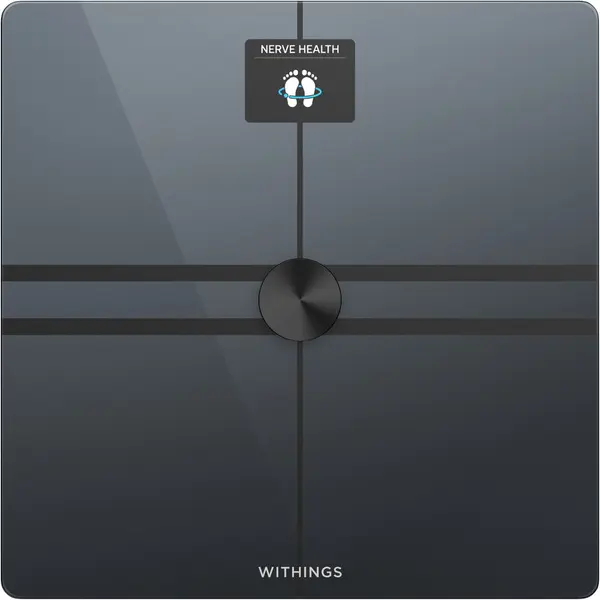 Withings Cantar Wi-Fi pentru analiza corporala completa Withings Body Comp, Negru