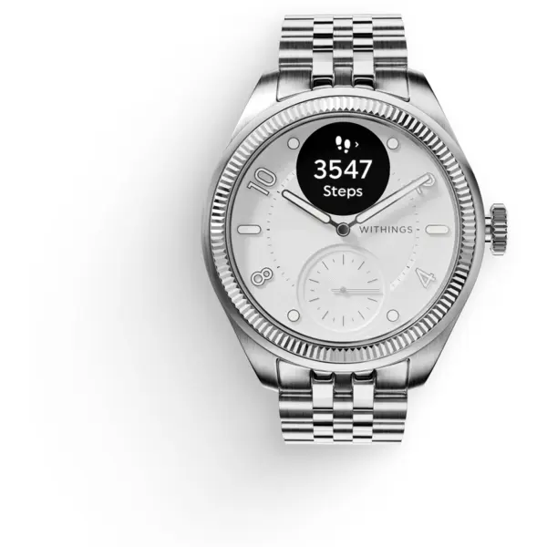 Withings Withings ScanWatch Nova Brilliant 39mm - Titanium Silver