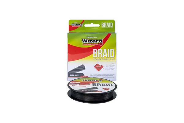 WIZARD BRAID 135M 0,3 135M 23,85KG DARK GREY
