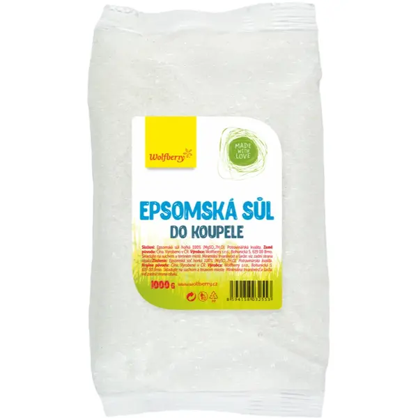 Wolfberry Epsom bath salt saruri de baie 1000 g