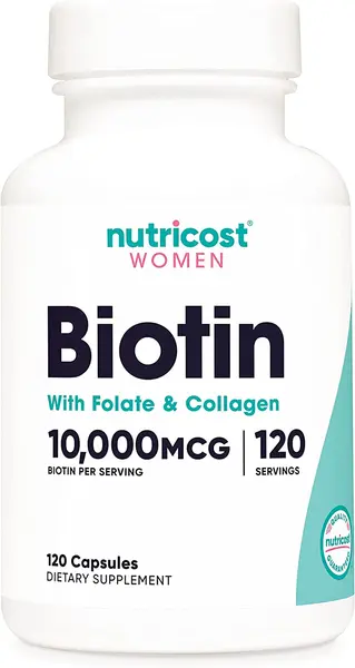 Women Biotin, 120 capsule, Nutricost