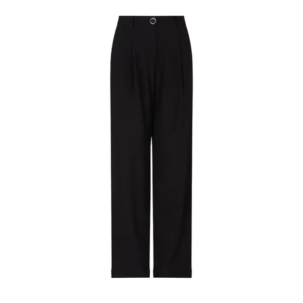 Women's elegant trousers black 8