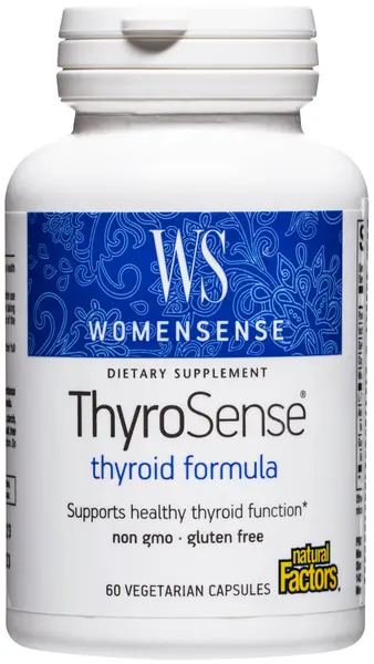 WomenSense ThyroSense, 60 vege capsule, Natural Factors
