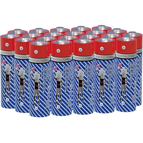 Wonder Pachet Baterii Wonder WAAX22, 22 de baterii alcaline tip AA, LR06