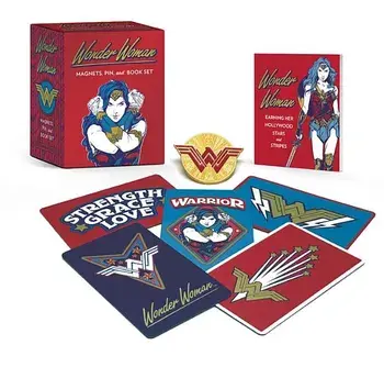 Wonder Woman: Magnets, Pin, and Book Set, Paperback/Matthew K. Manning