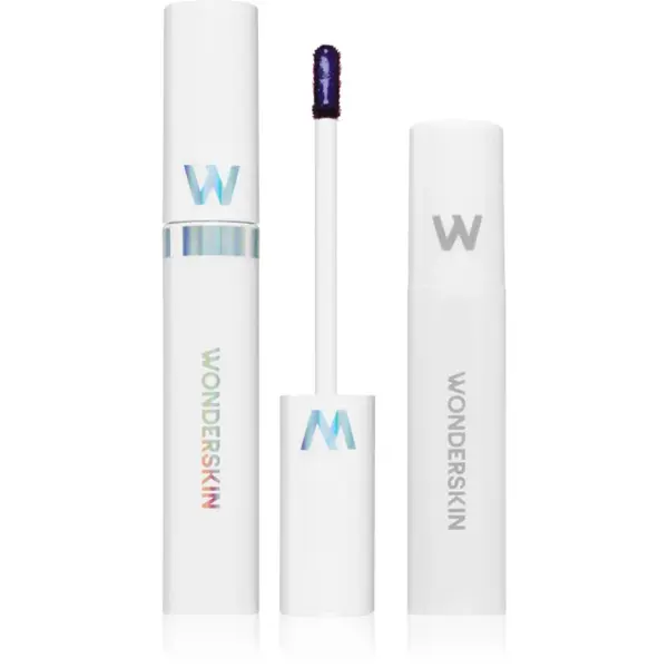 WONDERSKIN Wonder Blading Lip Stain Kit ruj tip tatuaj + activator culoare Burgundy Red