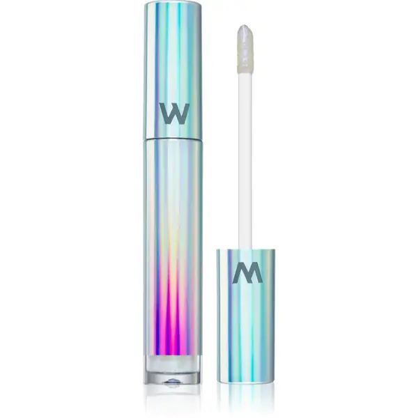 WONDERSKIN Wonder Blading Top Gloss lip gloss cu particule stralucitoare culoare Holographic 4 ml