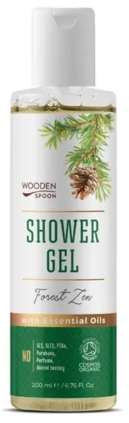 Wooden Spoon Gel de duș Forest Zen, 200 ml
