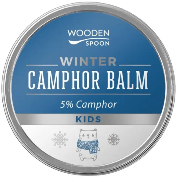 Wooden Spoon Ulei de masaj de iarnă, 5% camfor, 60 ml