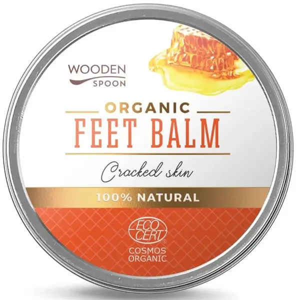 Wooden Spoon Ulei organic pentru călcâi Cracked Skin, 60 ml
