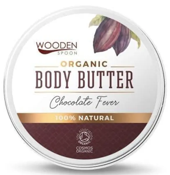 Wooden Spoon Unt de corp Organic, Chocolate Fever, 100 ml