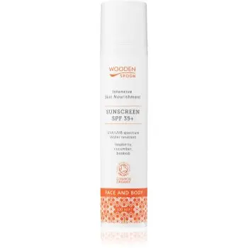 WoodenSpoon Skin Nourishment lotiune solara pentru fata si corp SPF 35