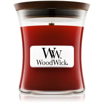 Woodwick Cinnamon Chai lumânare parfumată cu fitil din lemn