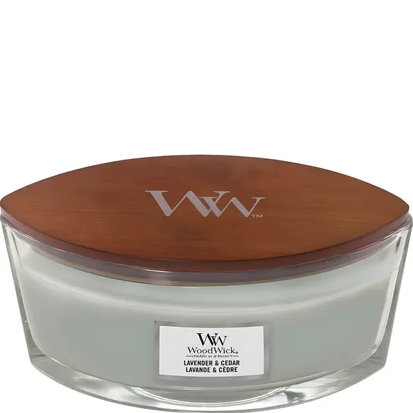 Woodwick Lavender and Cedar Ellipse