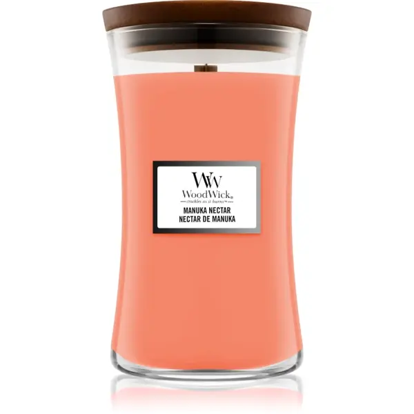 Woodwick Manuka Nectar lumânare parfumată 610 g