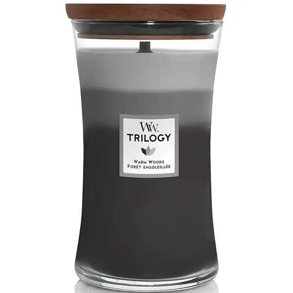 Woodwick Trilogy Warm Woods Large Hourglass