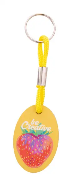 Woody Plus B Breloc personalizat - galben