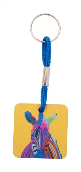 Woody Plus C Breloc personalizat - albastru