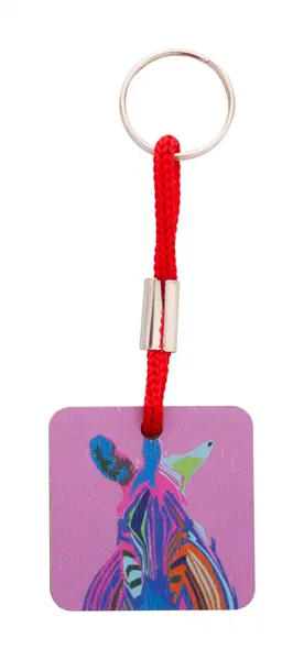 Woody Plus C Breloc personalizat - roșu