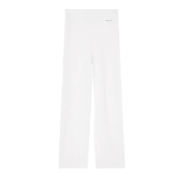 Wool blend knitted trousers Xs