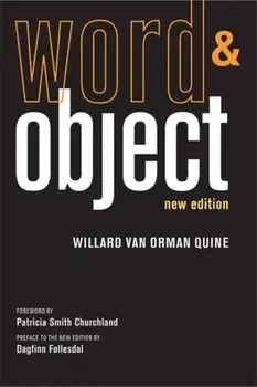 Word and Object, Paperback/Willard Van Orman Quine