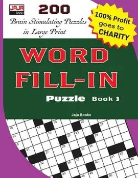 Word Fill-In Puzzle Book 3, Paperback/Jaja Books