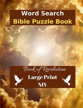 Word Search Bible Puzzle: Book of Revelation in Large Print NIV, Paperback/***