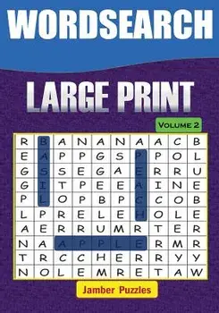 Word Search Large Print - Volume 2, Paperback/Jamber Puzzles