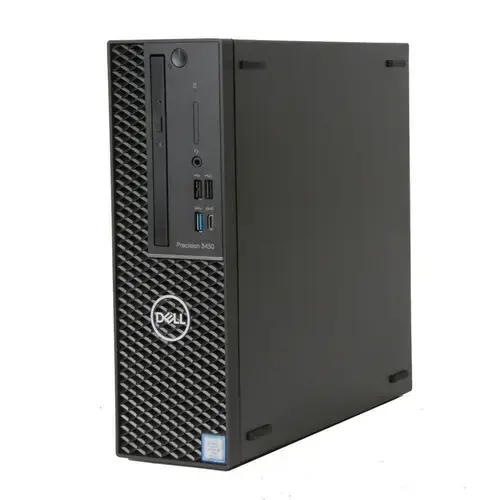Workstation Refurbished Dell Precision 3430 SFF, Intel Core i3-8100 3.60GHz, 16GB DDR4, 256GB SSD, DVD-ROM