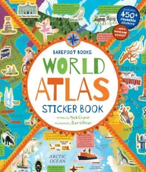 World Atlas Sticker Book, Paperback/***