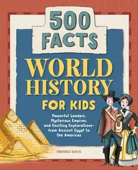 World History for Kids: 500 Facts, Hardcover/Brooke Khan
