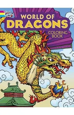 World of Dragons Coloring Book - Arkady Roytman