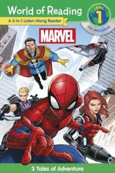 World of Reading Marvel 3-In-1 Listen-Along Reader: 3 Tales of Adventure 'With Audio CD', Paperback/MarvelPress Book Group
