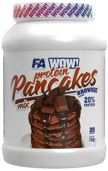 WOW! Protein Pancakes, brownie, 1 kg, FA Nutrition