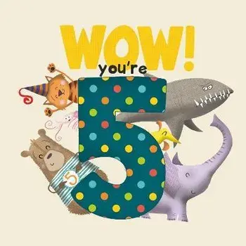 WOW! You're Five birthday book, Paperback/Lucy Tapper