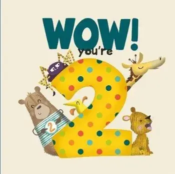 WOW! You're Two birthday book, Paperback/Lucy Tapper