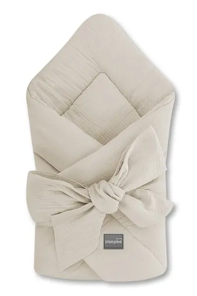 Wrap Babyhorn pentru nou nascut Sand Sleepee