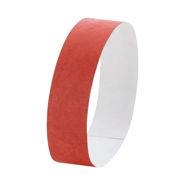 Wristvek brățări tyvek (10 buc) - roșu